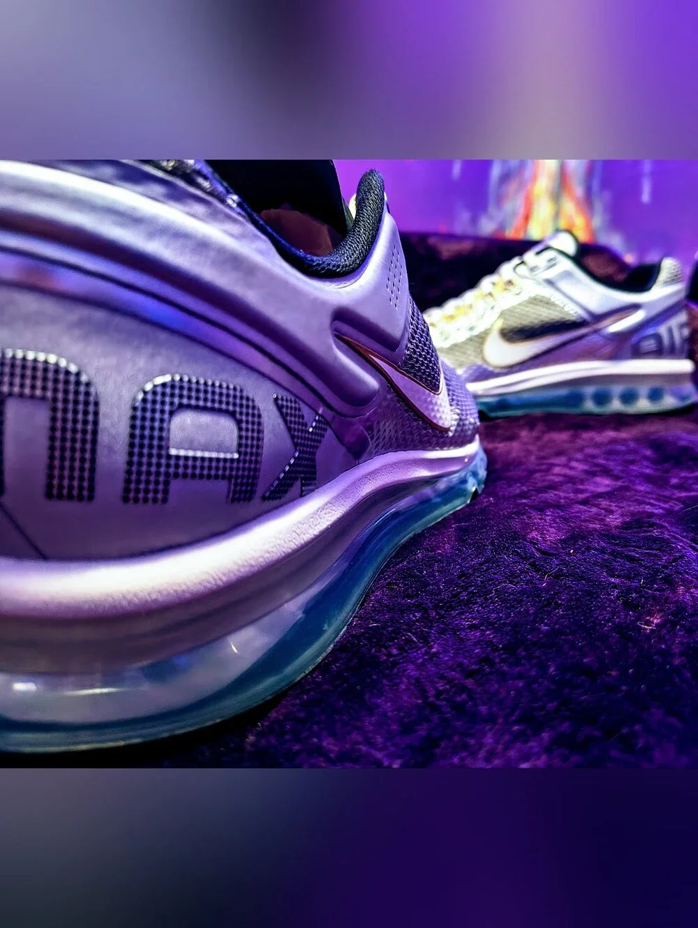 *(NWOB)* Nike 'Air Max 2013' in Metallic Silver, Gold. . .